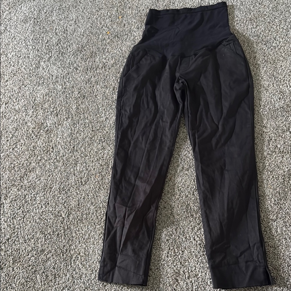 A Pea in the Pod Black Maternity Pants